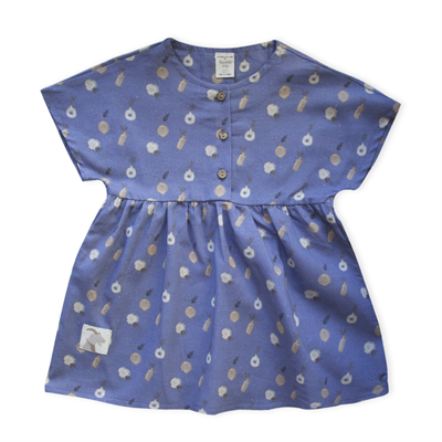 Auntie Me Organik Blue Ice 'Plant Ceramics' Elbise
