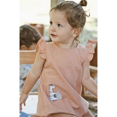 Auntie Me Organik Cork 'Goat' Dokuma Balon Tulum