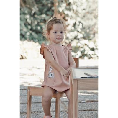 Auntie Me Organik Cork 'Goat' Dokuma Balon Tulum