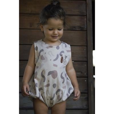 Auntie Me Organik 'Irregular Shapes' Balon Tulum