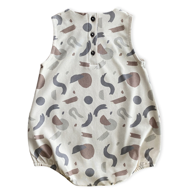 Auntie Me Organik 'Irregular Shapes' Balon Tulum