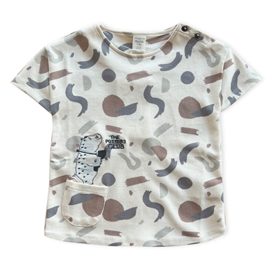 Auntie Me Organik 'Irregular Shapes' T-shirt