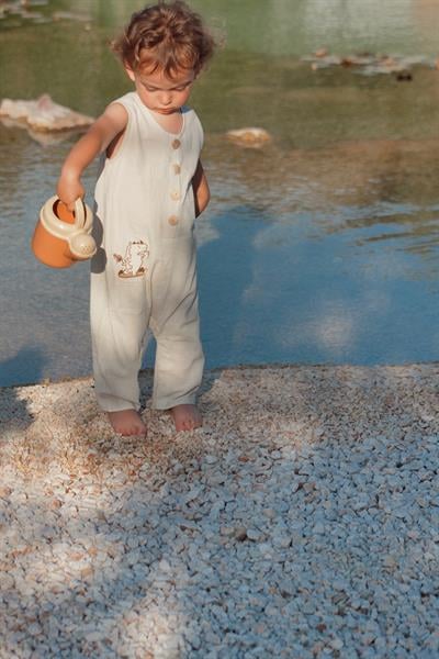 Auntie Me Organik Light Green 'Rhino Surfing' Dokuma Uzun Tulum