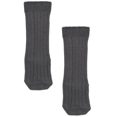 Baboo Gri Diz Altı Çorap