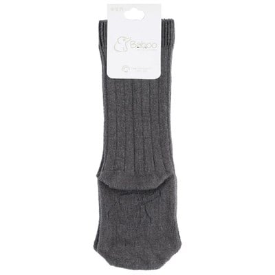 Baboo Gri Diz Altı Çorap