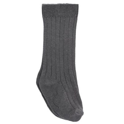 Baboo Gri Diz Altı Çorap