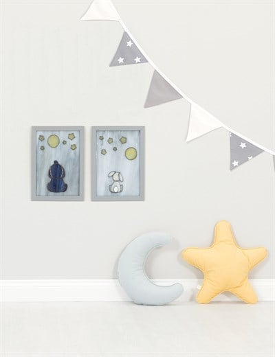 Baluna Look at the Stars - Elephant Vitray Tablo