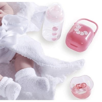 Berenguer Boutique Gerçekçi Yenidoğan Oyuncak Bebek 39 cm ve Beyaz Kundak Seti