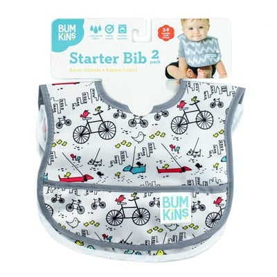 Bumkins Başlangıç Önlüğü (3-9 ay) 2li Paket - Bird Park & Urban Bird