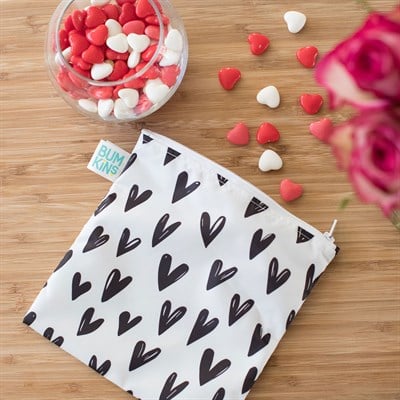 Bumkins Büyük Atıştırma Çantası - Hearts