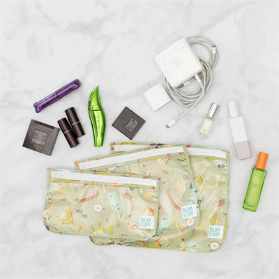 Bumkins Şeffaf Seyahat Çantası - Camp Gear