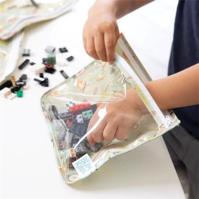 Bumkins Şeffaf Seyahat Çantası - Camp Gear