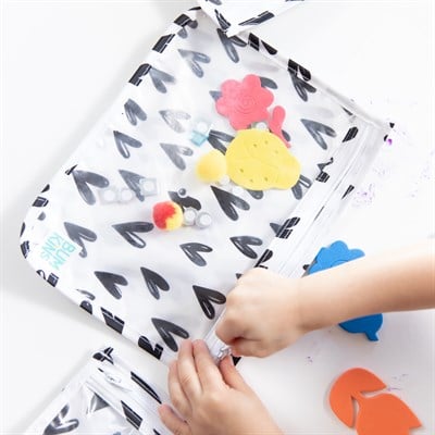 Bumkins Şeffaf Seyahat Çantası - Hearts