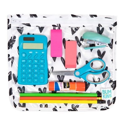 Bumkins Şeffaf Seyahat Çantası - Hearts