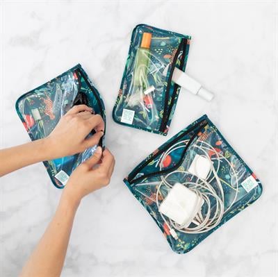 Bumkins Şeffaf Seyahat Çantası - Jungle