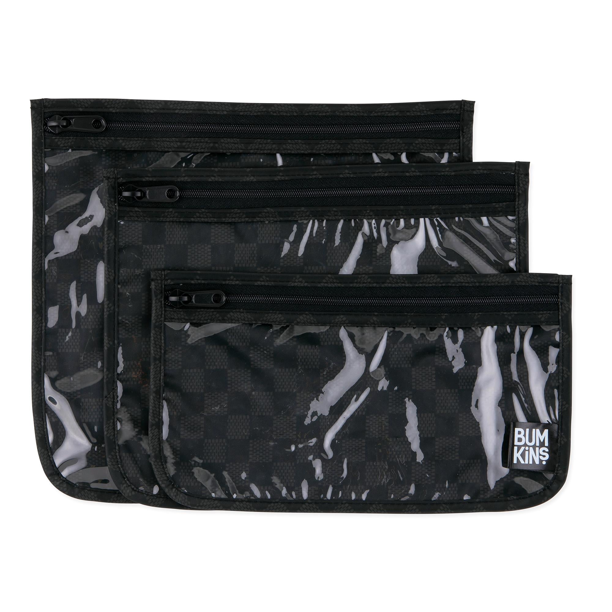 Bumkins Şeffaf Seyahat Çantası - Rich Black