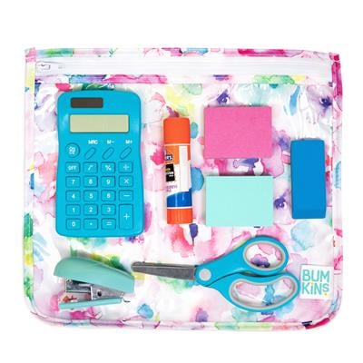 Bumkins Şeffaf Seyahat Çantası - Watercolor