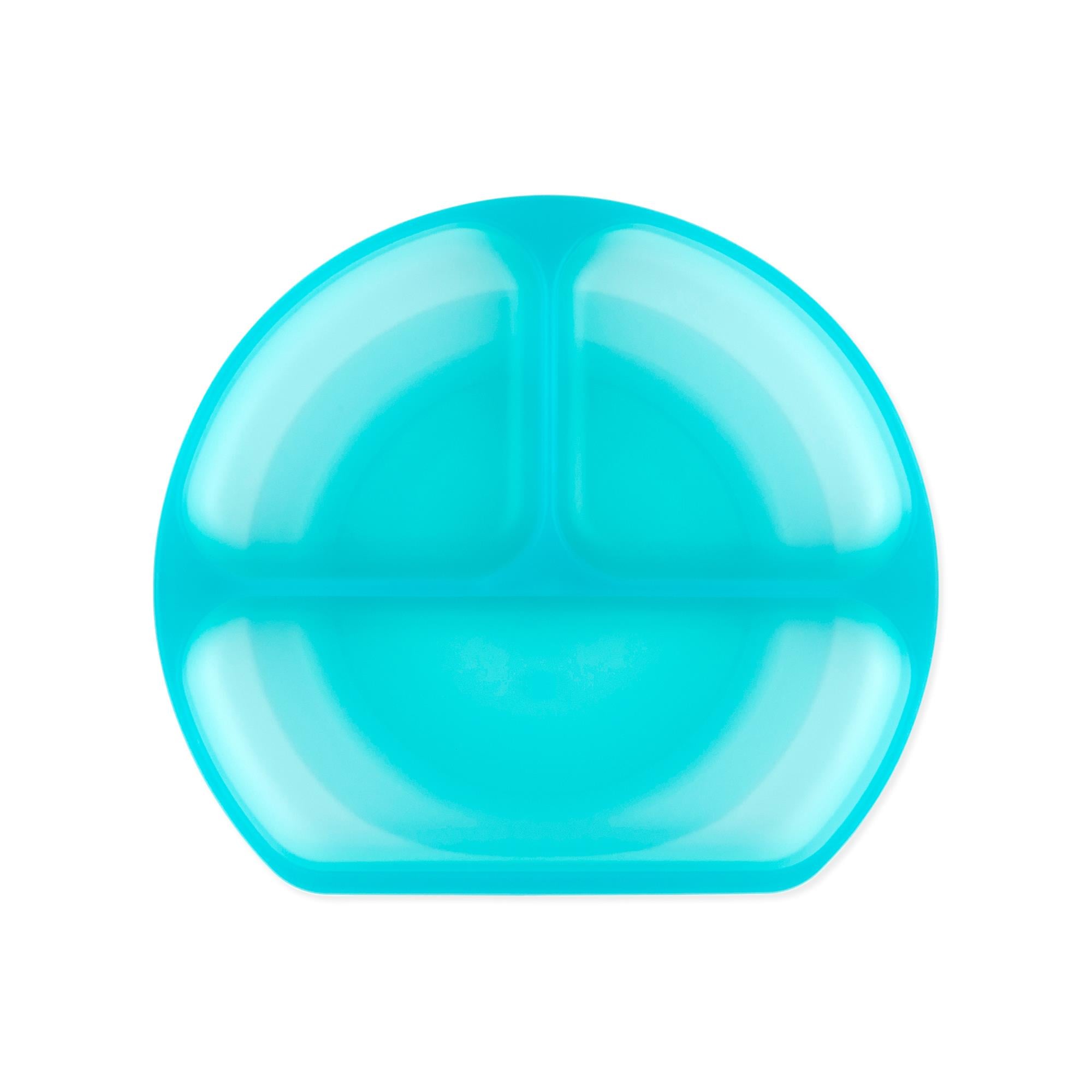 Bumkins Silikon Vakumlu Tabak - Blue Jelly