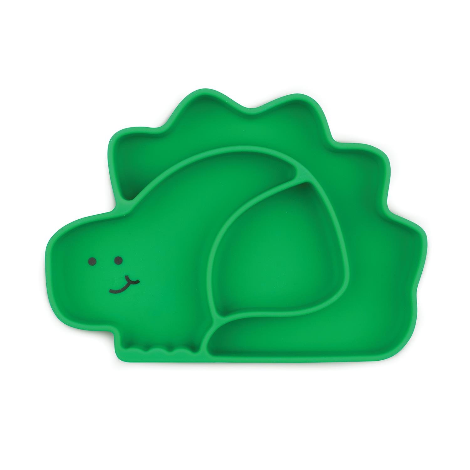 Bumkins Silikon Vakumlu Tabak - Dinozor