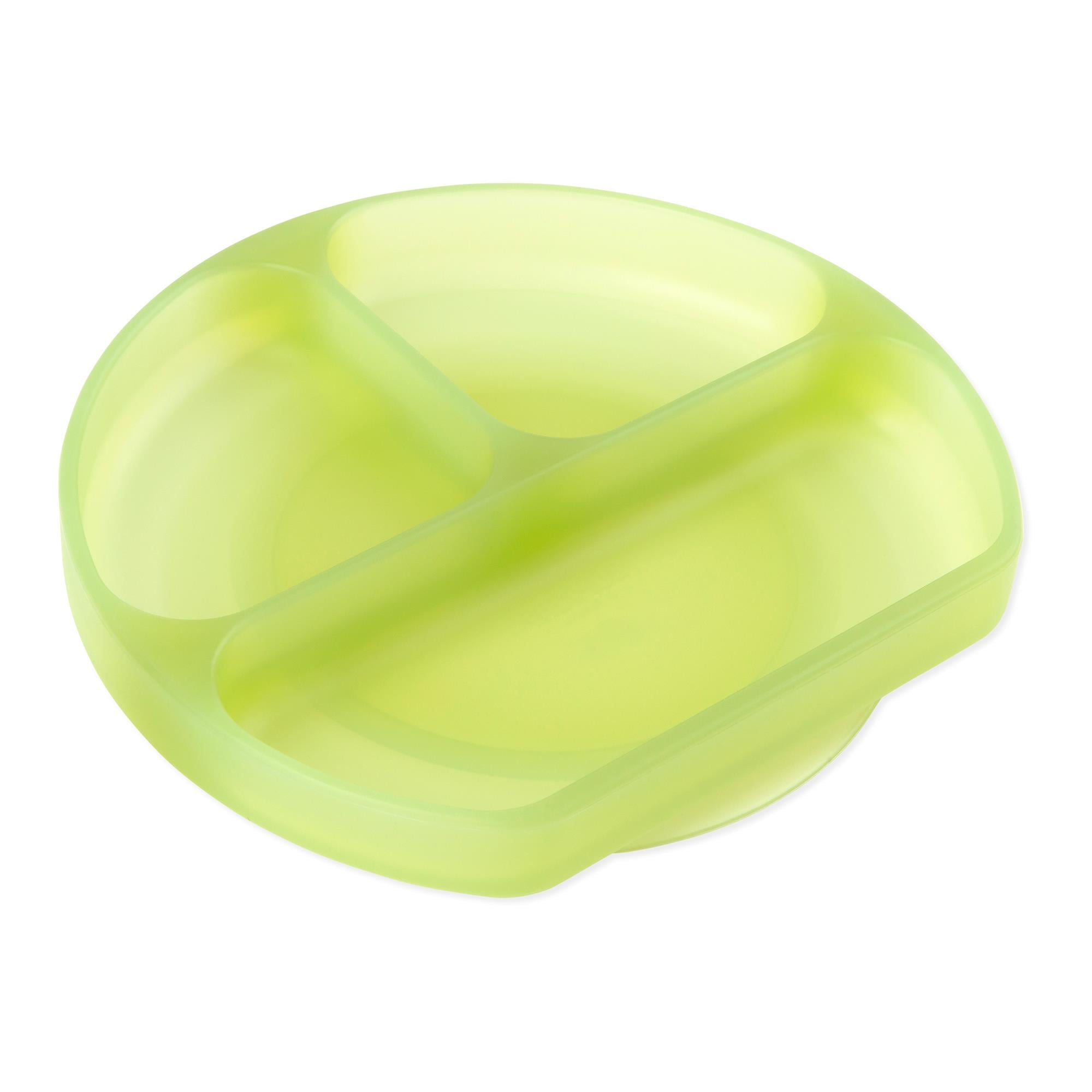 Bumkins Silikon Vakumlu Tabak - Green Jelly