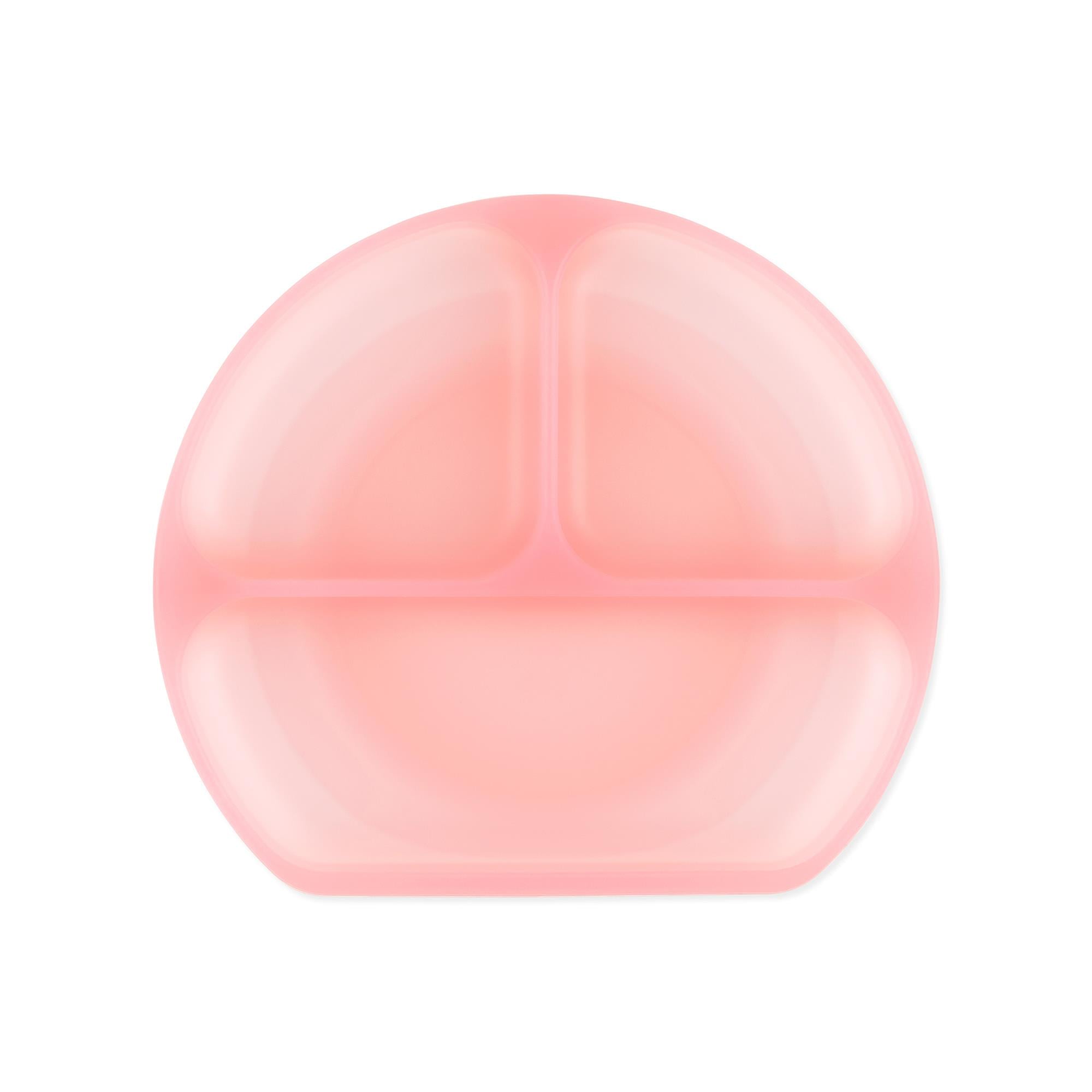 Bumkins Silikon Vakumlu Tabak - Pink Jelly