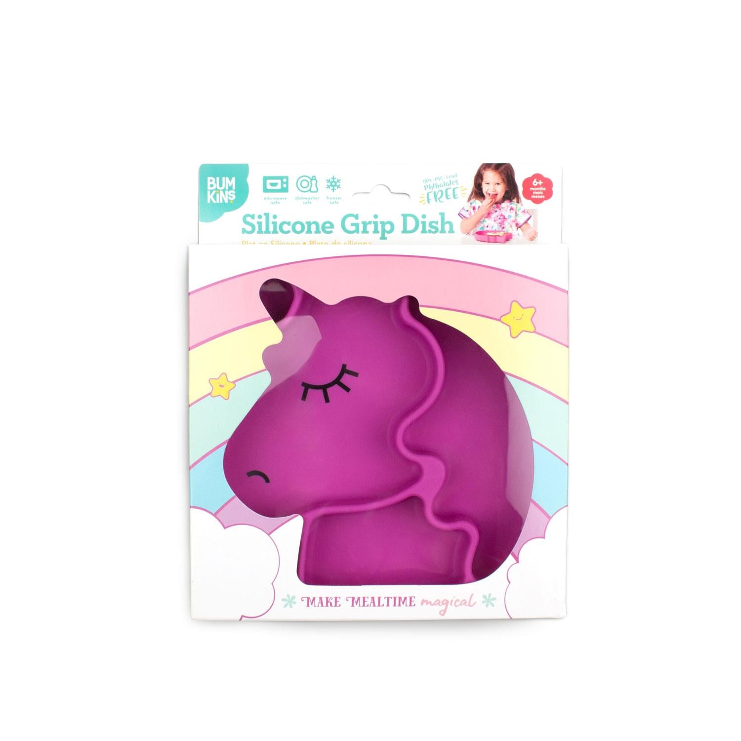Bumkins Silikon Vakumlu Tabak - Unicorn