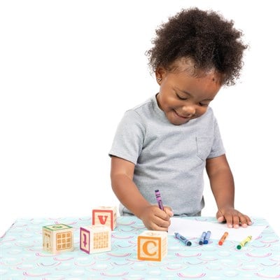 Bumkins Splat Mat / Çok Amaçlı Örtü - Rainbows