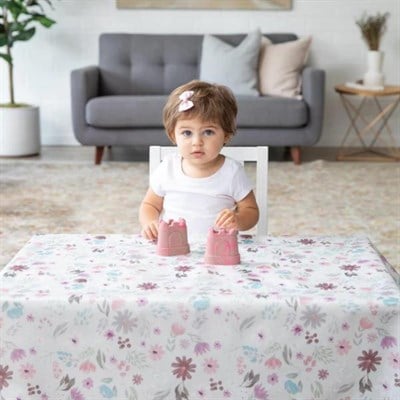 Bumkins Splat Mat / Çok Amaçlı Örtü - Floral