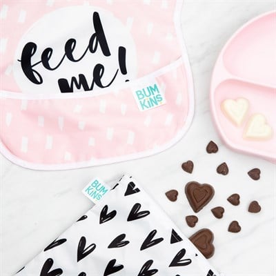 Bumkins Superbib Önlük 3'lü Paket - Always Hungry, Feed Me, Good Vibes