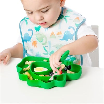 Bumkins Superbib Önlük 3'lü Paket - Hangry, Dinosaurs, Blue Tropic