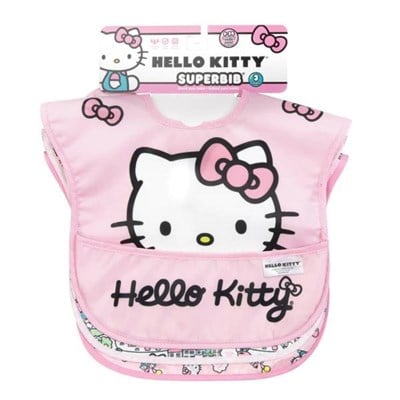 Bumkins Superbib Önlük 3'lü Paket - Hello Kitty