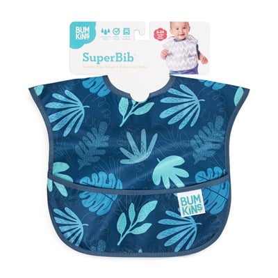 Bumkins Superbib Önlük (6-24 ay) - Blue Tropic