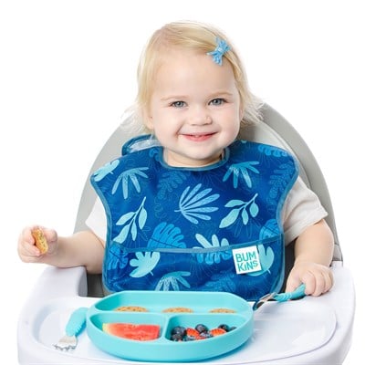 Bumkins Superbib Önlük (6-24 ay) - Blue Tropic