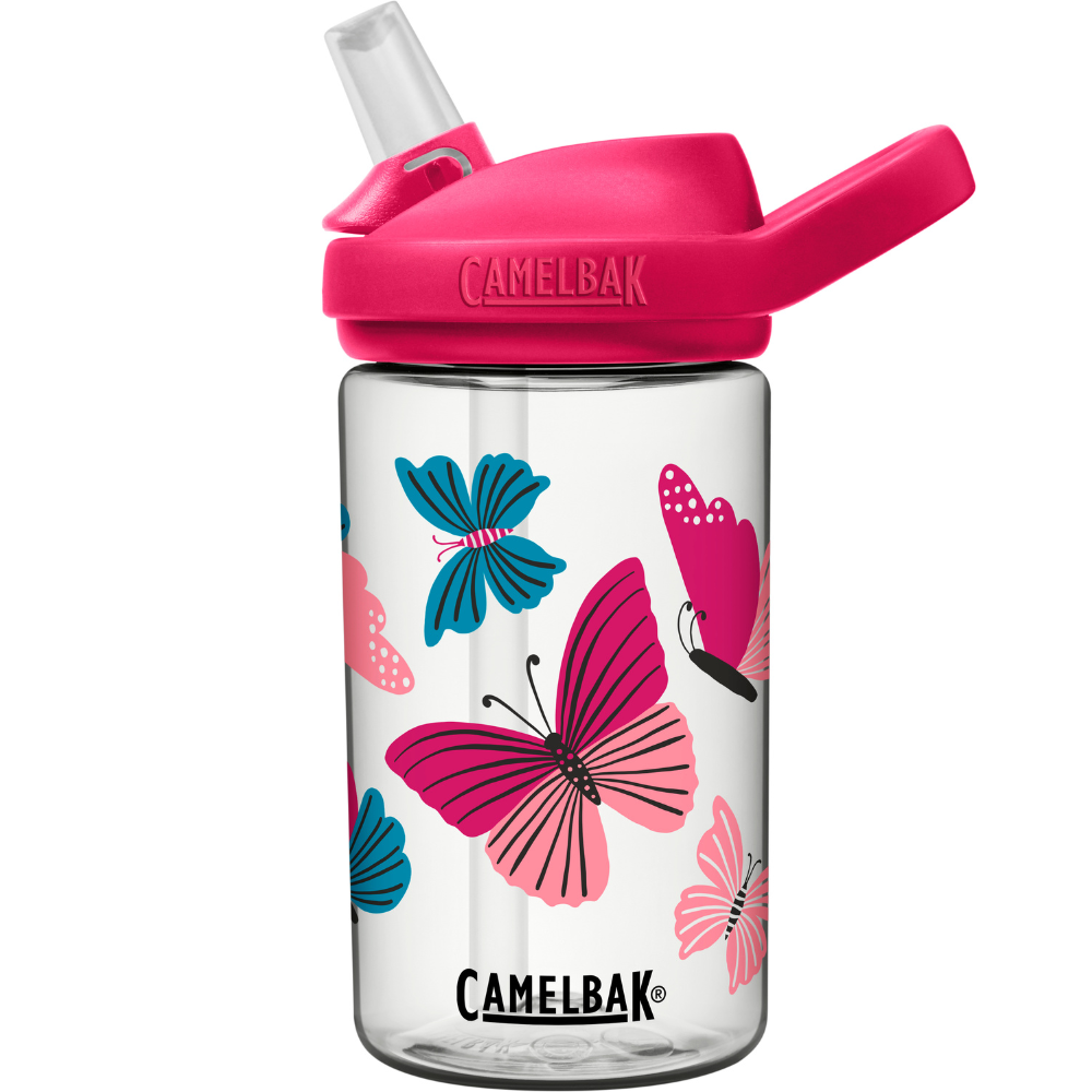 CamelBak Pipetli Suluk - Eddy+ 400 ml - Colorblock Butterflies