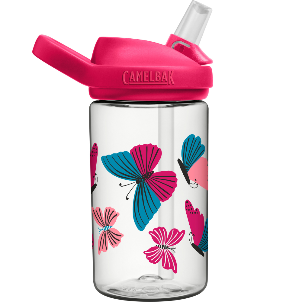 CamelBak Pipetli Suluk - Eddy+ 400 ml - Colorblock Butterflies