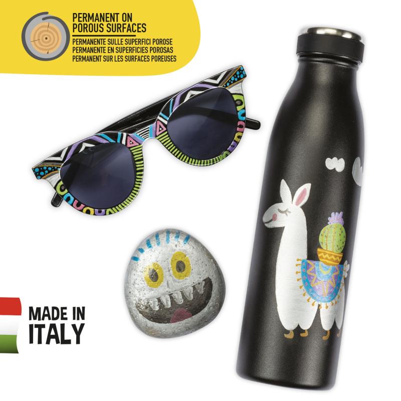 Carioca Keçeli Boya Kalemi Metalik 8'li