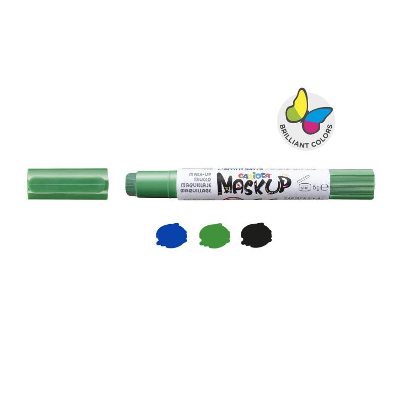 Carioca Mask Up Yüz Boya Kalemleri - Canavarlar