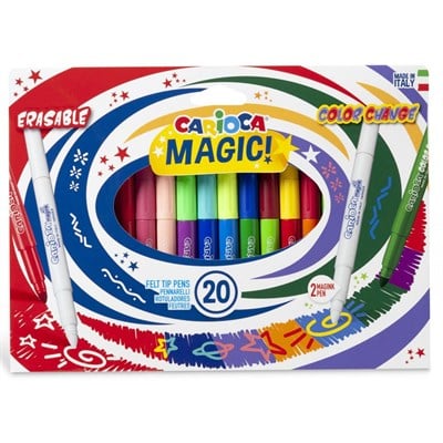 Carioca Sihirli Keçeli Boya Kalemi 20 Renk