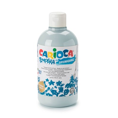 Carioca Süper Yıkanabilir Guaj Boya - 500 ml (Gümüş)