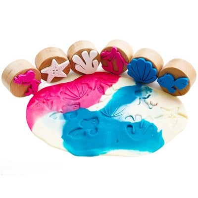 Childgen Ahşap Damga - Deniz Kızı