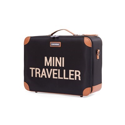 Childhome Mini Traveller Çocuk Valizi - Siyah & Gold
