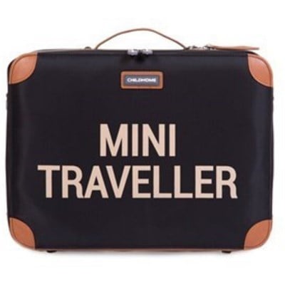 Childhome Mini Traveller Çocuk Valizi - Siyah & Gold