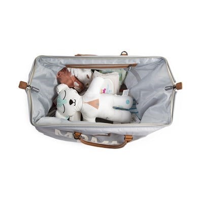 ChildHome Mommy Bag Anne Bakım Kol Çantası- Gri