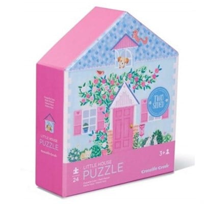 Crocodile Creek Dekoratif Puzzle Little House 24 Parça