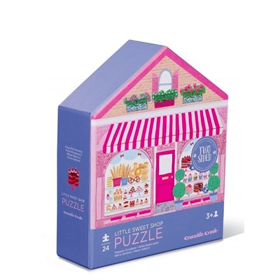 Crocodile Creek Dekoratif Puzzle Sweet Shop 24 Parça