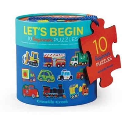 Crocodile Creek İlerleyen Puzzle Araçlar