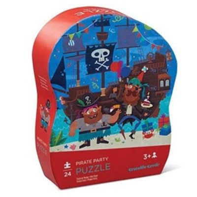 Crocodile Creek Mini Puzzle Korsanlar 24 Parça