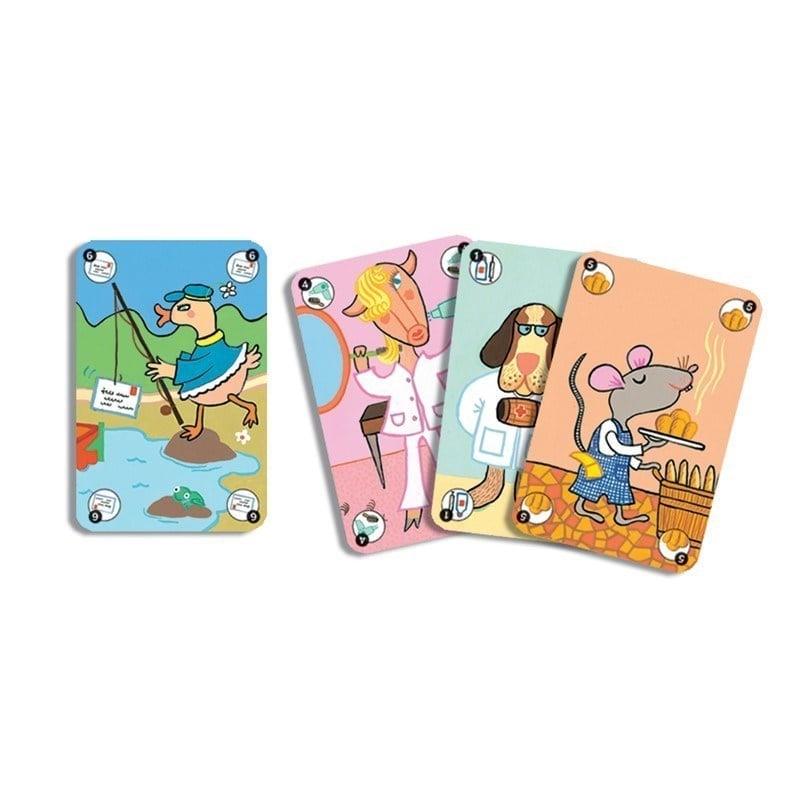 Djeco Kart Oyunları - Happy Family