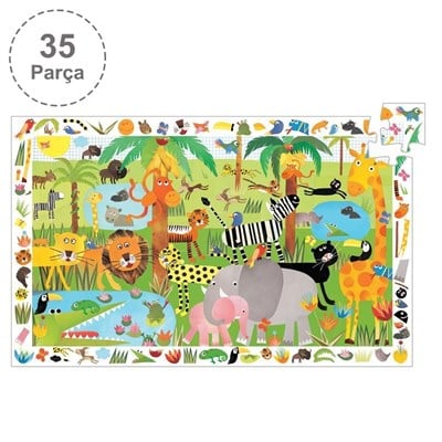 Djeco Klasik Puzzle 35 Parça/ Jungle