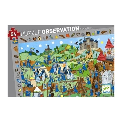 Djeco Klasik Puzzle 54 Parça/ Knights